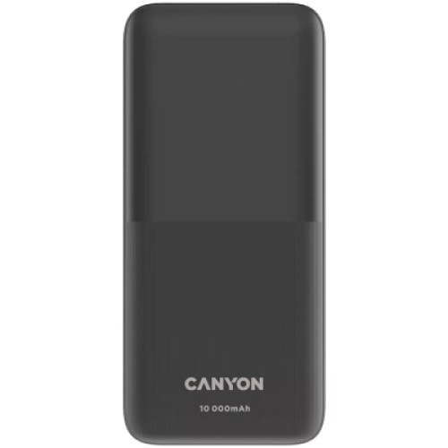 Батарея универсальная Canyon PB-1010 10000 mAh PD/22.5W QC/3.0 Black (CNE-CPB1010B) Батарея универсальная Canyon PB-1010 10000 mAh PD/22.5W QC/3.0 Black (CNE-CPB1010B)