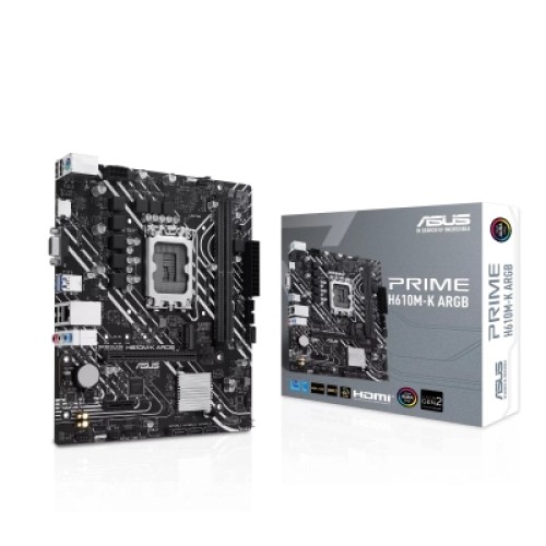 Материнская плата ASUS PRIME H610M-K ARGB