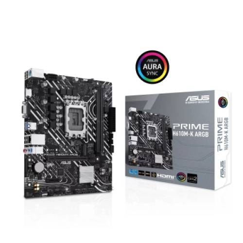 Материнская плата ASUS PRIME H610M-K ARGB