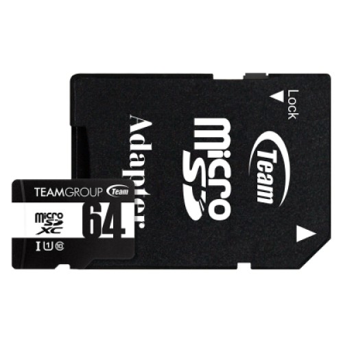 Карта памяти Team 64Gb microSDXC class 10 (TUSDX64GCL10U03)