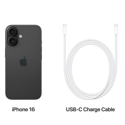 Мобильный телефон Apple iPhone 16 256GB Black (MYEE3)