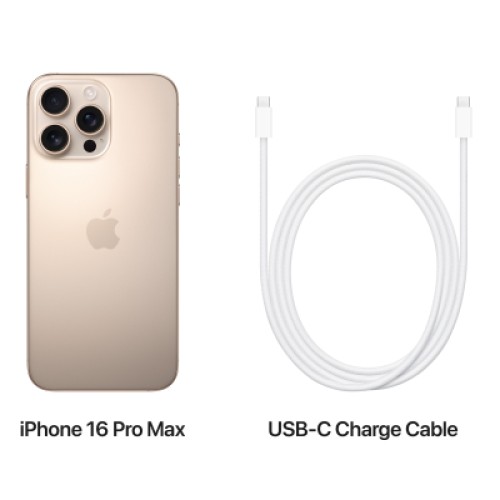 Мобильный телефон Apple iPhone 16 Pro Max 256GB Desert Titanium (MYWX3)