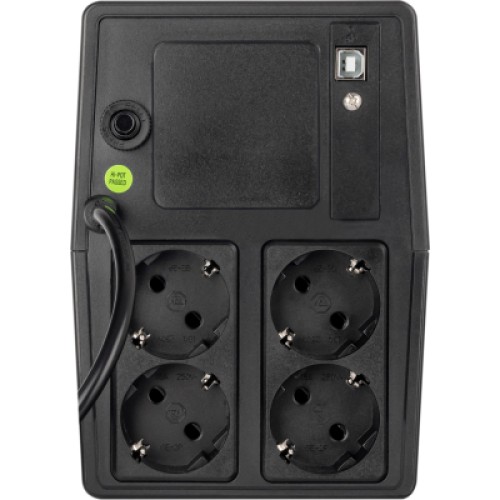 Источник бесперебойного питания Prologix 1000VA 600W USB (PLPU1000VA4LED)