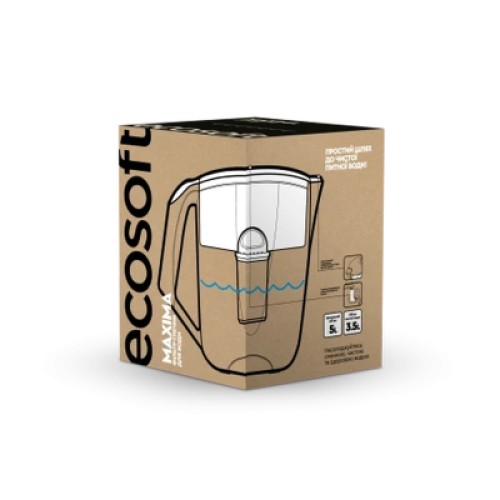 Фильтр-кувшин Ecosoft Maxima перлинний (FMVMAXIMAWECO)