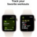 Смарт-часы Apple Watch SE 2024 GPS 40mm Starlight Aluminium Case with Starlight Sport Band - M/L (MXEG3QH/A)
