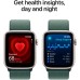 Смарт-часы Apple Watch SE 2024 GPS 40mm Starlight Aluminium Case with Lake Green Sport Loop (MXEH3QH/A)