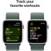 Смарт-часы Apple Watch SE 2024 GPS 40mm Starlight Aluminium Case with Lake Green Sport Loop (MXEH3QH/A)