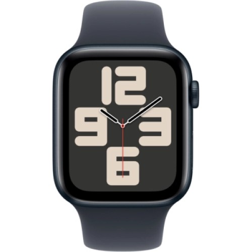 Смарт-часы Apple Watch SE 2024 GPS 44mm Midnight Aluminium Case with Midnight Sport Band - M/L (MXEK3QH/A)