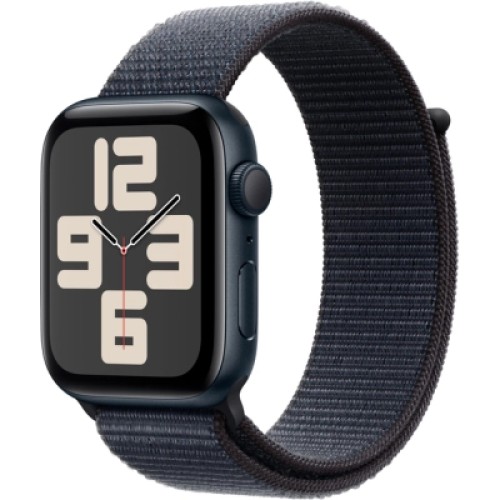Смарт-часы Apple Watch SE 2024 GPS 44mm Midnight Aluminium Case with Ink Sport Loop (MXEP3QH/A)