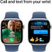 Смарт-часы Apple Watch Series 10 GPS 42mm Silver Aluminium Case with Denim Sport Band - S/M (MWWA3QH/A)