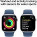 Смарт-часы Apple Watch Series 10 GPS 42mm Silver Aluminium Case with Denim Sport Band - M/L (MWWC3QH/A)