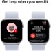 Смарт-часы Apple Watch Series 10 GPS 42mm Silver Aluminium Case with Blue Cloud Sport Loop (MWWD3QH/A)