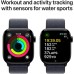 Смарт-часы Apple Watch Series 10 GPS 42mm Jet Black Aluminium Case with Ink Sport Loop (MWWG3QH/A)