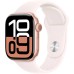 Смарт-часы Apple Watch Series 10 GPS 42mm Rose Gold Aluminium Case with Light Blush Sport Band - M/L (MWWJ3QH/A)