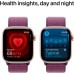 Смарт-часы Apple Watch Series 10 GPS 42mm Rose Gold Aluminium Case with Plum Sport Loop (MWWK3QH/A)