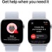 Смарт-часы Apple Watch Series 10 GPS 46mm Silver Aluminium Case with Blue Cloud Sport Loop (MWWN3QH/A)