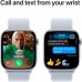 Смарт-часы Apple Watch Series 10 GPS 46mm Silver Aluminium Case with Blue Cloud Sport Loop (MWWN3QH/A)