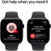Смарт-часы Apple Watch Series 10 GPS 46mm Jet Black Aluminium Case with Black Sport Band - M/L (MWWQ3QH/A)