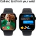 Смарт-часы Apple Watch Series 10 GPS 46mm Jet Black Aluminium Case with Black Sport Band - M/L (MWWQ3QH/A)
