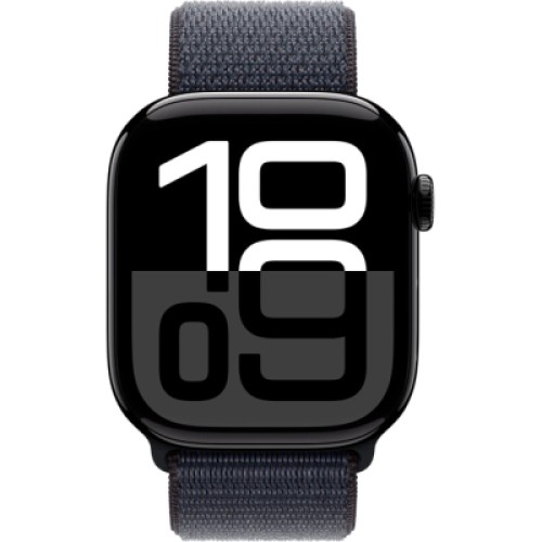 Смарт-часы Apple Watch Series 10 GPS 46mm Jet Black Aluminium Case with Ink Sport Loop (MWWR3QH/A)