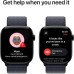 Смарт-часы Apple Watch Series 10 GPS 46mm Jet Black Aluminium Case with Ink Sport Loop (MWWR3QH/A)