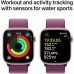 Смарт-часы Apple Watch Series 10 GPS 46mm Rose Gold Aluminium Case with Plum Sport Loop (MWWV3QH/A)