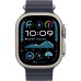 Смарт-часы Apple Watch Ultra 2 2024 GPS + Cellular 49mm Natural Titanium Case with Navy Ocean Band (MX4D3UL/A)