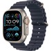 Смарт-часы Apple Watch Ultra 2 2024 GPS + Cellular 49mm Natural Titanium Case with Navy Ocean Band (MX4D3UL/A)