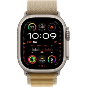 Смарт-часы Apple Watch Ultra 2 2024 GPS + Cellular 49mm Natural Titanium Case with Tan Alpine Loop - Large (MX4H3UL/A)