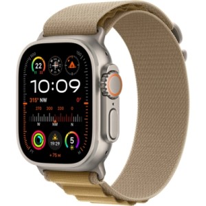 Смарт-часы Apple Watch Ultra 2 2024 GPS + Cellular 49mm Natural Titanium Case with Tan Alpine Loop - Large (MX4H3UL/A)