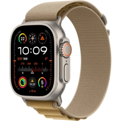 Смарт-часы Apple Watch Ultra 2 2024 GPS + Cellular 49mm Natural Titanium Case with Tan Alpine Loop - Large (MX4H3UL/A)