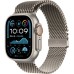 Смарт-часы Apple Watch Ultra 2 2024 GPS + Cellular 49mm Natural Titanium Case with Natural Titanium Milanese Loop (MX4M3UL/A)