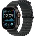 Смарт-часы Apple Watch Ultra 2 2024 GPS + Cellular 49mm Black Titanium Case with Black Ocean Band (MX4P3UL/A)