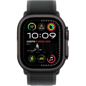 Смарт-часы Apple Watch Ultra 2 2024 GPS + Cellular 49mm Black Titanium Case with Black Trail Loop - S/M (MX4U3UL/A)