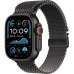 Смарт-часы Apple Watch Ultra 2 2024 GPS + Cellular 49mm Black Titanium Case with Black Titanium Milanese Loop - S (MX4W3UL/A)