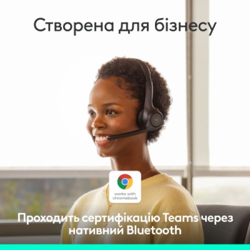 Наушники Logitech Zone 305 for Business Bluetooth Black (981-001458)