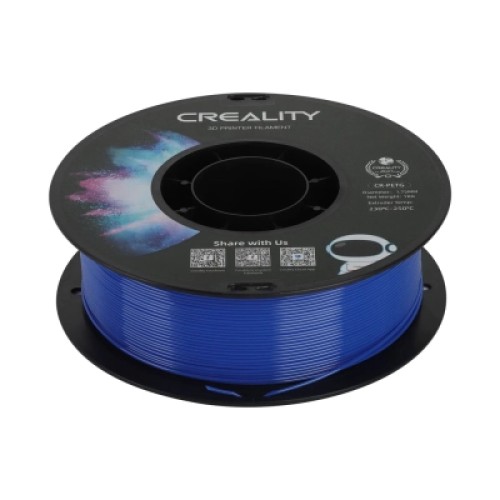 Пластик для 3D-принтера Creality PETG 1.75мм, blue, 1кг (3301030032) Пластик для 3D-принтера Creality PETG 1.75мм, blue, 1кг (3301030032)