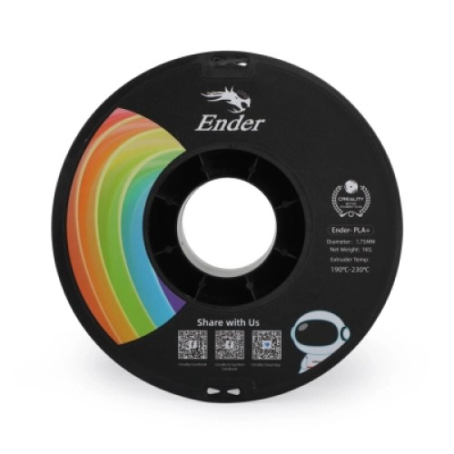 Пластик для 3D-принтера Creality PLA+ 1кг, 1.75мм, black (3301010306) Пластик для 3D-принтера Creality PLA+ 1кг, 1.75мм, black (3301010306)