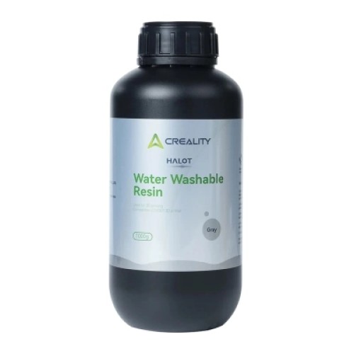 Фотополимерная смола Creality Resin, HALOT, Water Washable 1кг, gray (3302010052)