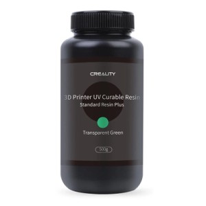 Фотополімерна смола Creality Resin, LCD Standard Plus 500г, green, transparent (3302020084)