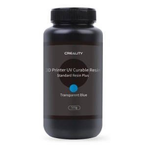 Фотополімерна смола Creality Resin, LCD Standard Plus 500г, blue, transparent (3302020083)