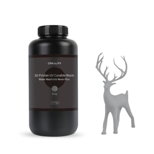 Фотополимерная смола Creality Resin, Water Washable Plus 1кг, gray (3302010041)