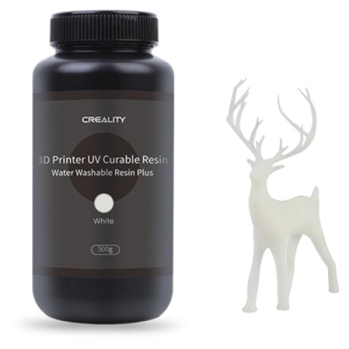 Фотополимерная смола Creality Resin, Water Washable Plus 500г, white (3302010044)