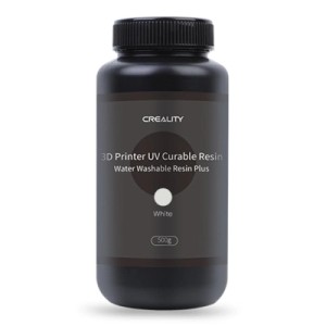 Фотополимерная смола Creality Resin, Water Washable Plus 500г, white (3302010044)