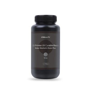 Фотополимерная смола Creality Resin, Water Washable Plus 500г, gray (3302010045)