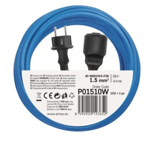Сетевой удлинитель EMOS P01510W