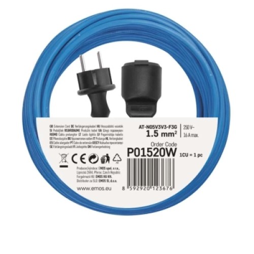 Сетевой удлинитель EMOS P01520W