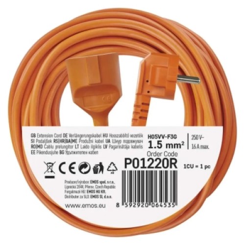 Сетевой удлинитель EMOS P01220R