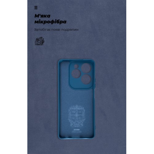 Чехол для мобильного телефона Armorstandart ICON Infinix Hot 40 Camera cover Dark Blue (ARM79056)