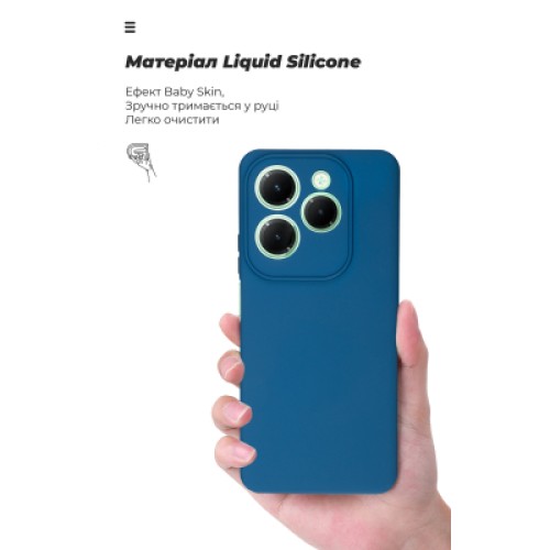 Чехол для мобильного телефона Armorstandart ICON Infinix Hot 40 Camera cover Dark Blue (ARM79056)